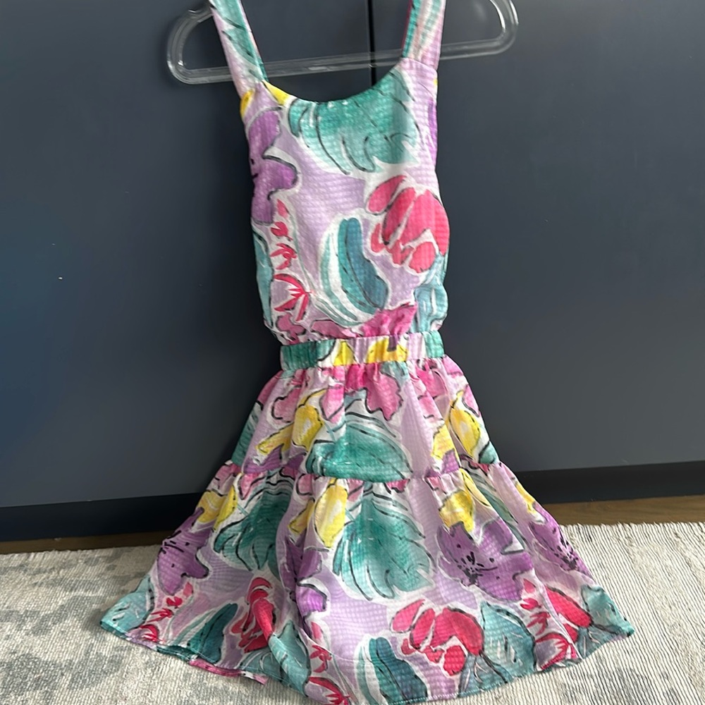 Mayoral Flowery Dress Mayoral - Size 8